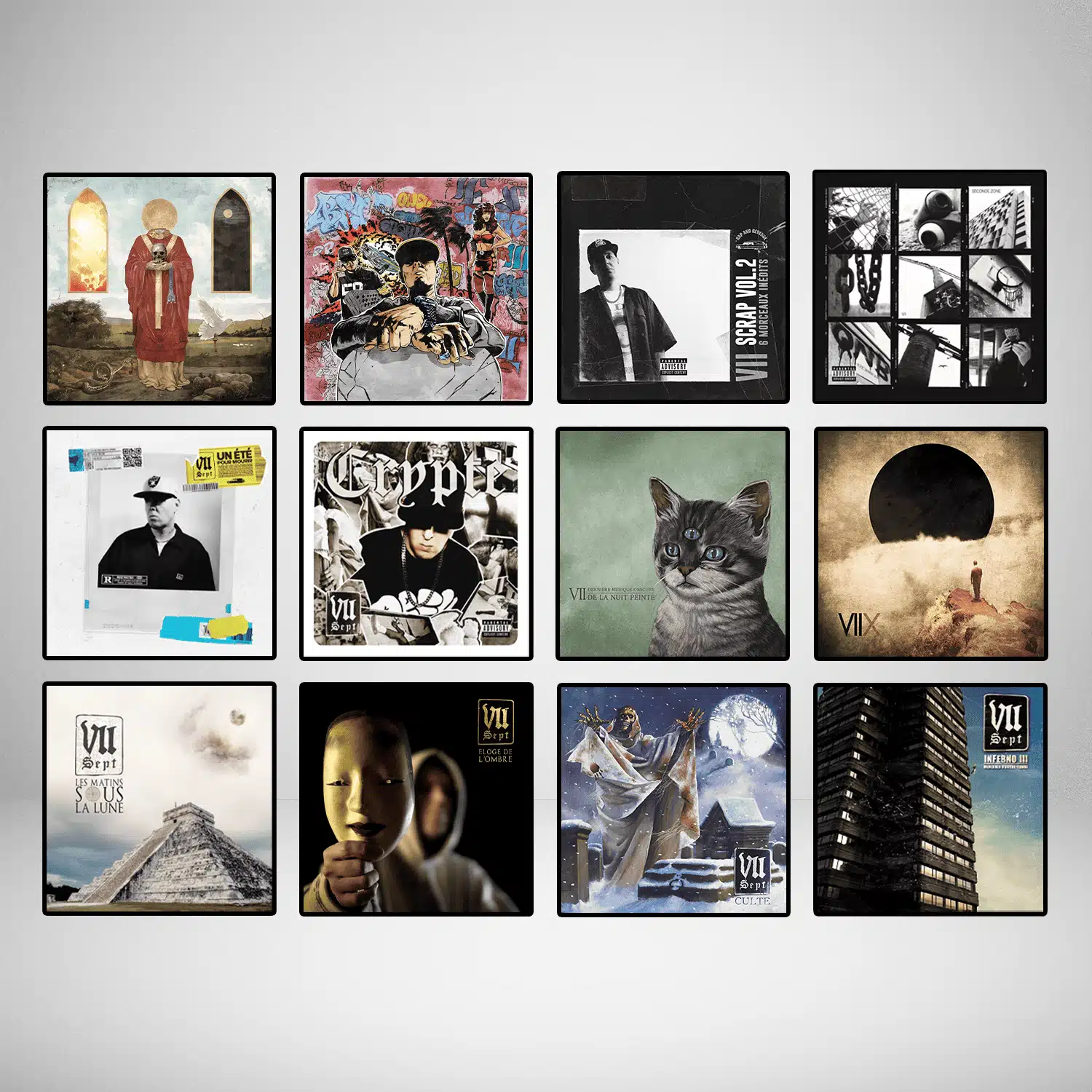 Package "Douze albums"