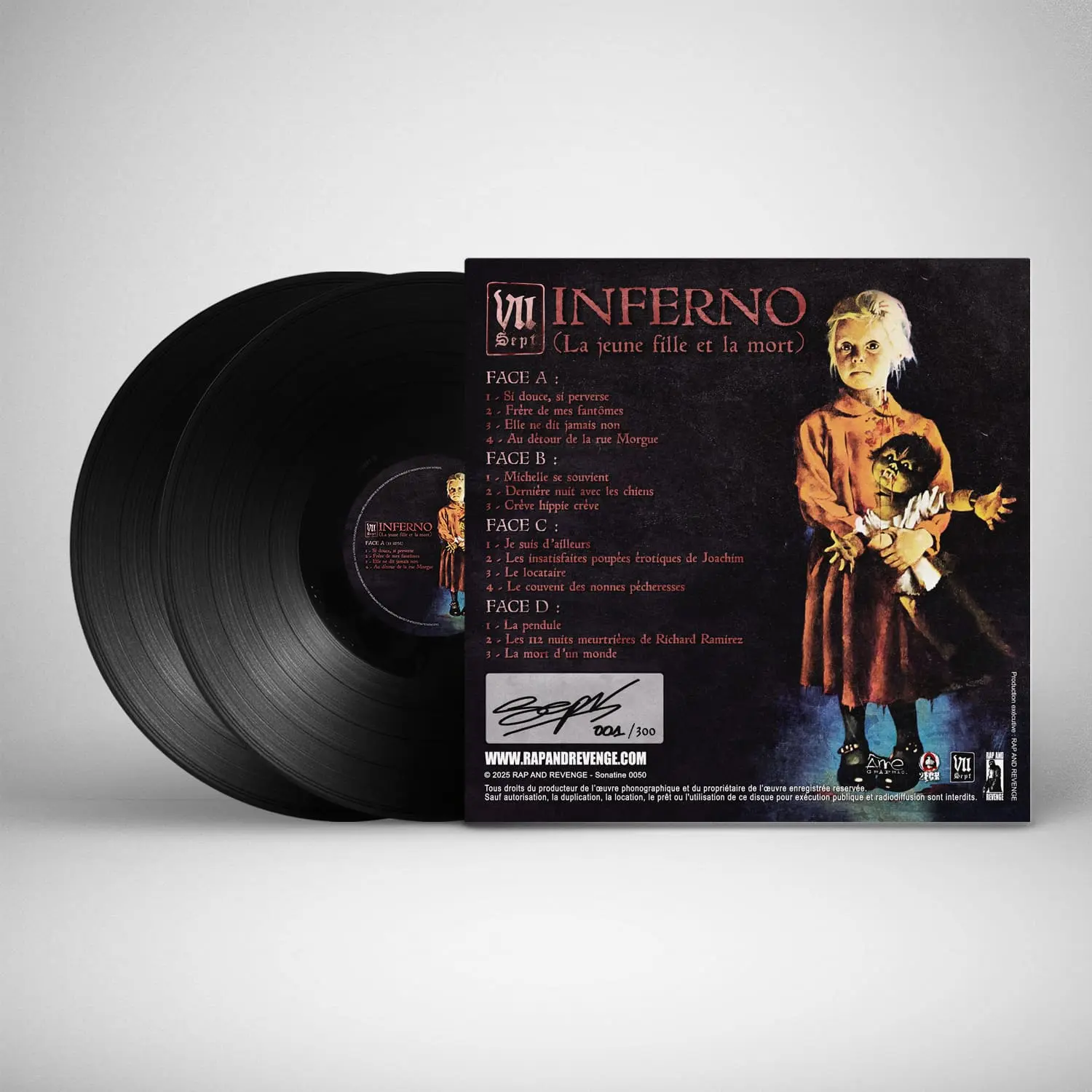 VII - Inferno (La jeune fille et la mort) (Double Vinyle) – Image 2