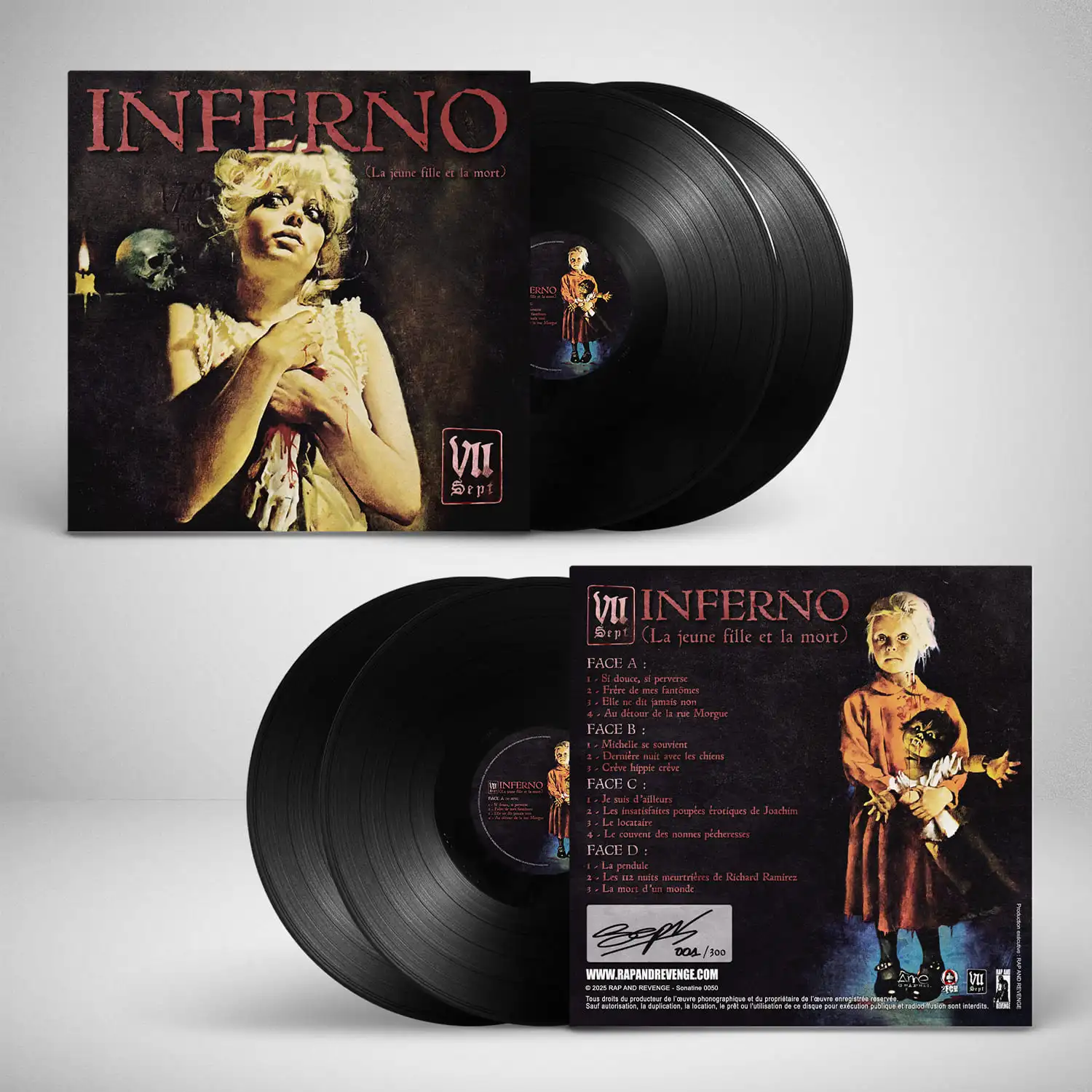 VII - Inferno (La jeune fille et la mort) (Double Vinyle) – Image 3